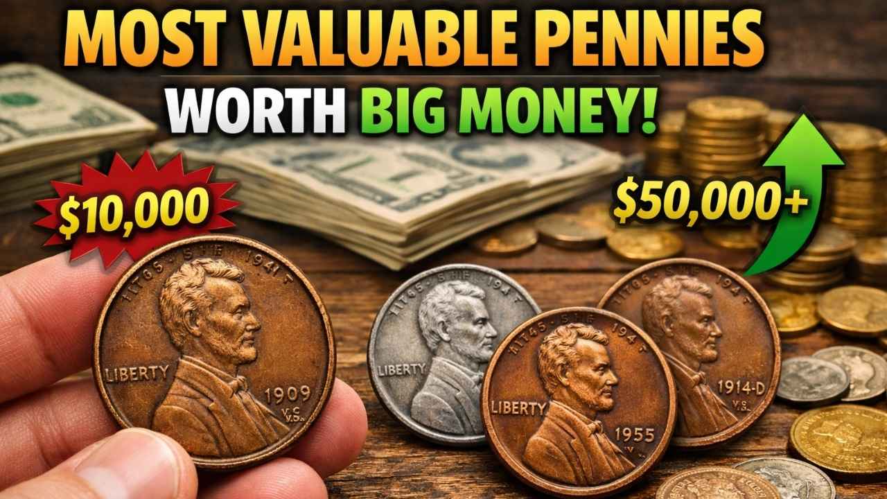 10 Most Valuable Pennies Worth Big Money – One Sold for $2.3 Million