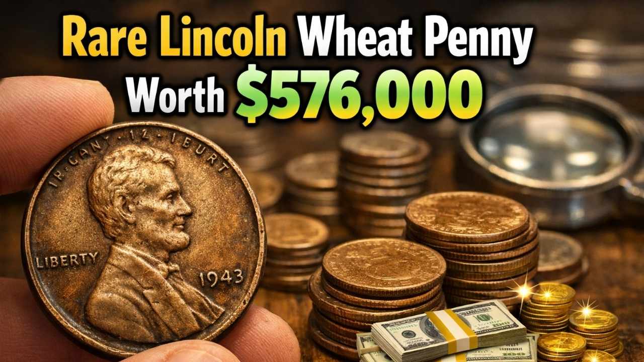 Rare Lincoln Wheat Penny Worth $576,000 Today