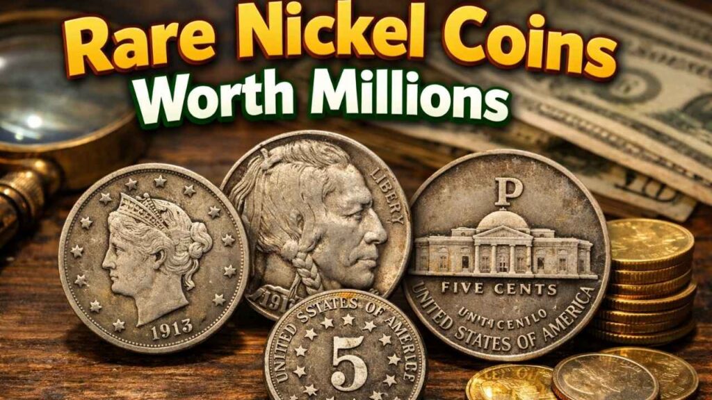 9 Rare Nickel Coins Worth Millions